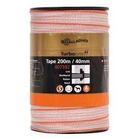 Gallagher Gallagher TurboLine Tape 40 mm | 200 m - White