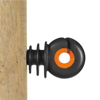 25x Gallagher XDI Screw-in Ring Insulators - for Wooden Posts