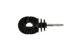 25x Gallagher Screw-in Insulator Super - Black