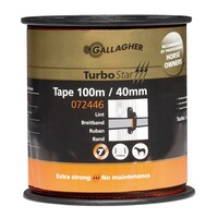 Gallagher TurboStar Tape 40 mm | 100 m - Terra
