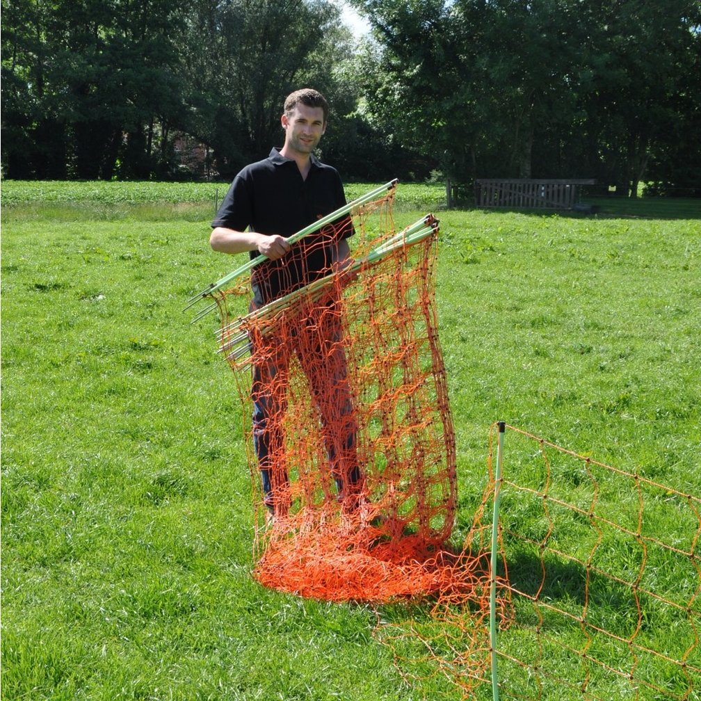 Gallagher Sheep Netting 90 cm | 50 m Double Pin - Orange - Electric