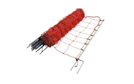 Gallagher Electric Sheep Net 50m x 90cm Double Pin - Orange Netting