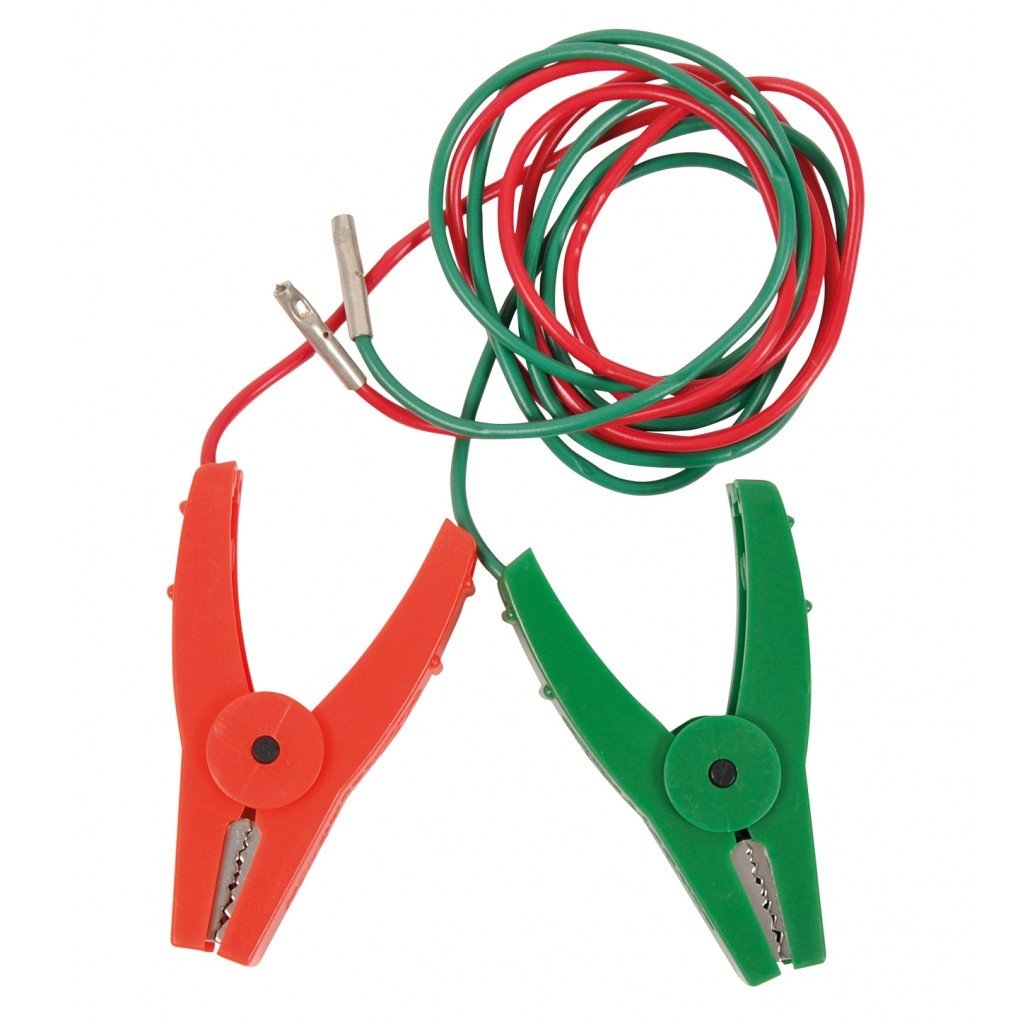 Crocodile Clips Heavy Duty Electric Fence Live/Earth Connection Leads | 120cm With Doblit LB-1265 Fence Cable 100cm - Foto 9