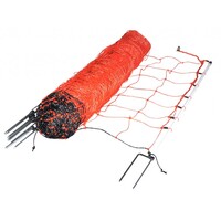 Gallagher Electric Sheep Net 50m x 90cm  Double Pin - Orange Netting