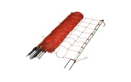 Gallagher Electric Goat Net 50m x 105cm  Double Pin - Orange Netting