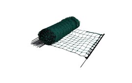 Gallagher Electric Rabbit-/Hobby Net 65 cm x 50 m Single Pin - Green Netting