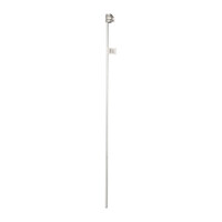Pulsara Galvanised Earth Stake 1m + Clamp