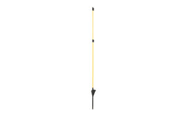 10x Pulsara Fibreglass Post 10 mm x 3 ft 7 in / 1.10 m - Yellow