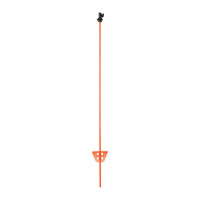 Gallagher Spring Steel Post 3ft 3in / 1m - Orange