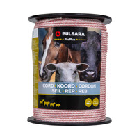 Pulsara Cord Pro Plus 6 mm / 400 m - White - for Permanent Fencing