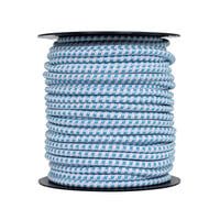 Pulsara Elastic Cord | 50 m - White/Blue