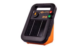 Gallagher S16 Solar Powered Energiser/Charger + Battery (6V)