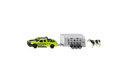 Siku RAM 1500 truck with cattle trailer 1:50