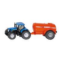 Siku New Holland with single axle vacuum tanker 1:50