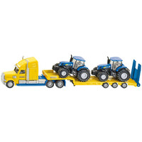 Siku Truck with New Holland tractors 1:87