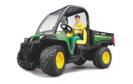 Bruder John Deere Gator 855D with driver 1:16