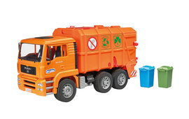 Bruder MAN TGA Bin Lorry (orange) 1:16
