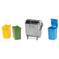 Bruder 4 Garbage can set 1:16