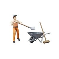 Bruder Figure set municipal worker 1:16