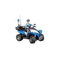 Bruder Police-quad with policeman and accessories 1:16