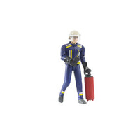 Bruder Fireman with accessories 1:16