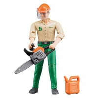 Bruder Forestry worker with accessories 1:16