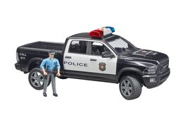 Bruder RAM 2500 Police truck with policeman