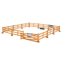 Bruder Pasture fence (brown)  1:16