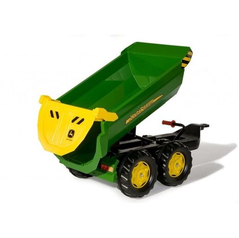 Ride On Tractor John Deere Half Pipe Trailer