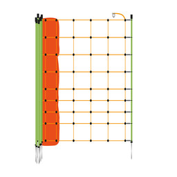 Goat Netting 105 cm | 50 m Single Pin - Orange