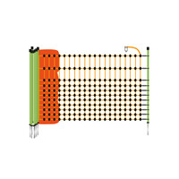 Gallagher Rabbit-/Hobby Net  50m x 65cm Single Pin - Orange