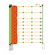 Gallagher Combo Netting 90 cm | 50 m Double Pin - Orange