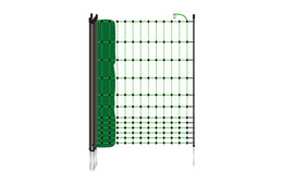 Gallagher Electric Poultry Net 50m x 112cm - 15 Single Pin Posts - Green Netting