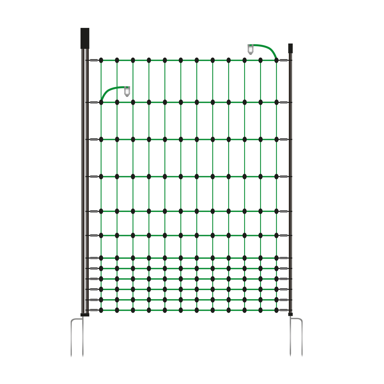 Entry Gate for Electric Netting