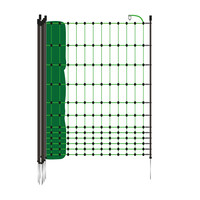 Gallagher Electric Poultry/Hobby Net 25m x 112cm Single Pin Posts - Green Netting