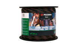 Pulsara Basic Electric Fence Cord - Stainless Steel - 5mm x 200m - Terra