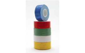 Hotline Red Tail Tape 50m - Coloured Tape
