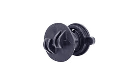 250x Gallagher screw-on insulator Ø 4-10 mm black