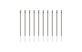 10x Gallagher Mobile Fencing Post 3ft 3in / 98cm - Black - with Top Insulator