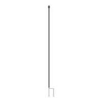 10x Gallagher Deer Mobile Fencing Post 2.0 m - Black