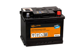 Gallagher Energiser Battery 12V/60Ah - Premium Turbo AGM - 242x175x190