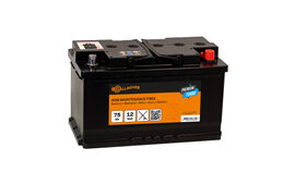 Gallagher Energiser Battery 12V/75Ah - Premium Turbo AGM - 278x175x190