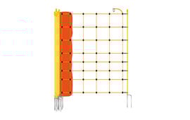 Gallagher Electric Sheep Net - Double Pin Posts- 50m x 90cm - Orange Netting