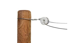 25x Pulsara Porcelain Corner/Strain Insulators