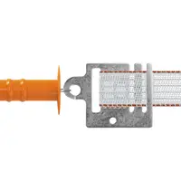 4x Gallagher Tape Clip 40 mm - Easily Connect Tape to Gate Handle
