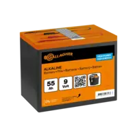 Gallagher Alkaline Energiser Battery Powerpack 9V/55Ah