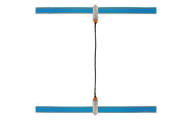 Gallagher Tape Connector Set (60 cm) - Connecting Two Rows of Tape