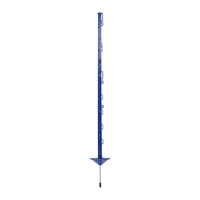 10x Pulsara Mobile Fencing Post Pro - 1.05 m - With 10 Wire/Tape Supports - Blue