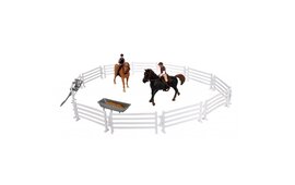 Kidsglobe 2 horses, riders and accessoiries