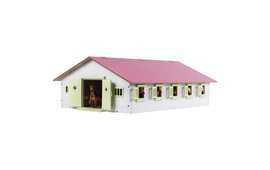 Kidsglobe Horsestable with 9 boxes 1:32